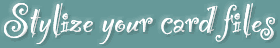 rolodex cards - stylize your index cards